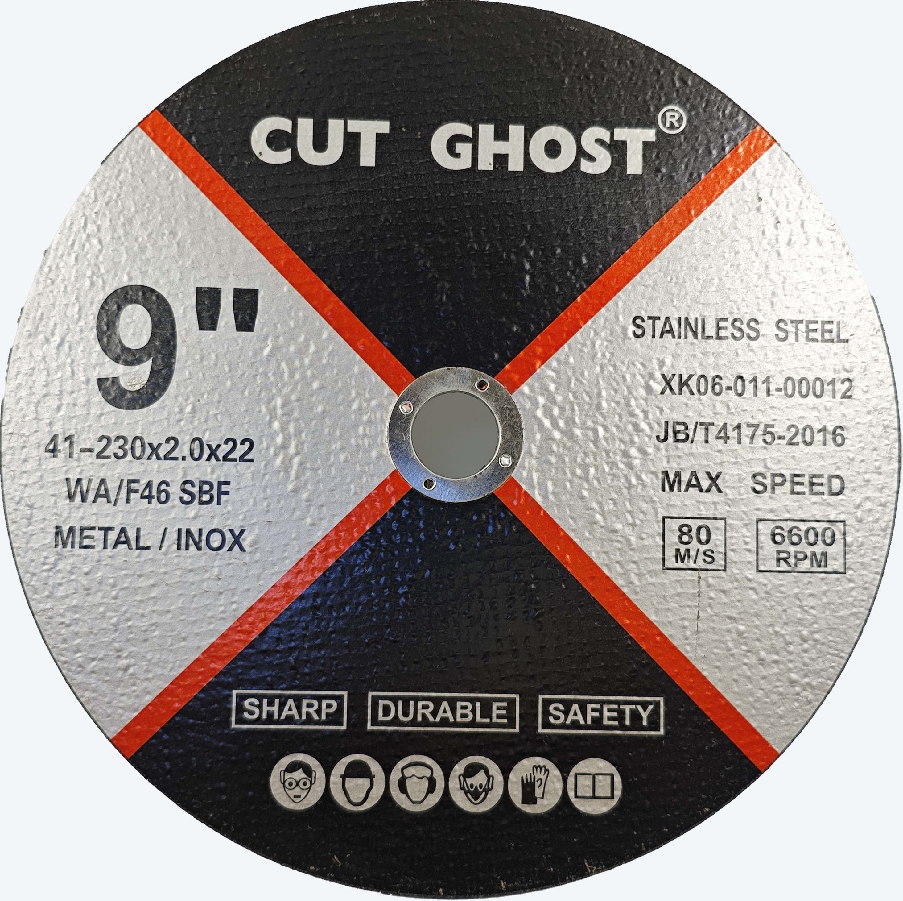 9 Inch Abrasive Cutting Wheel For Metal